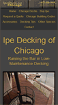 Mobile Screenshot of ipedeckingchicago.com